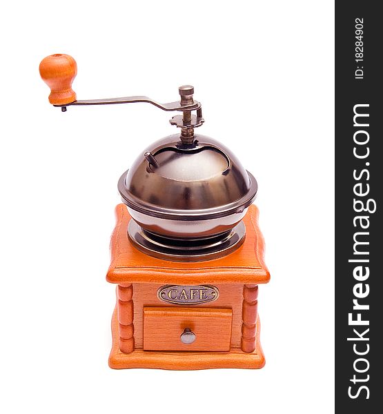 Retro coffee-grinder