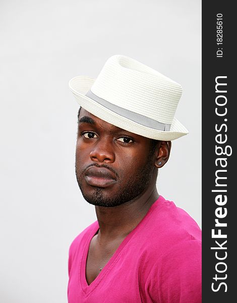 Young African-Americans With Hat