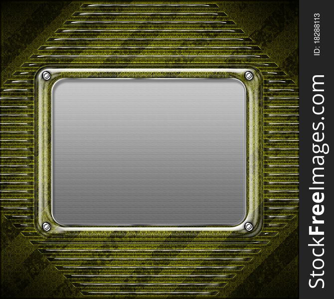 Metal pattern background for web or game