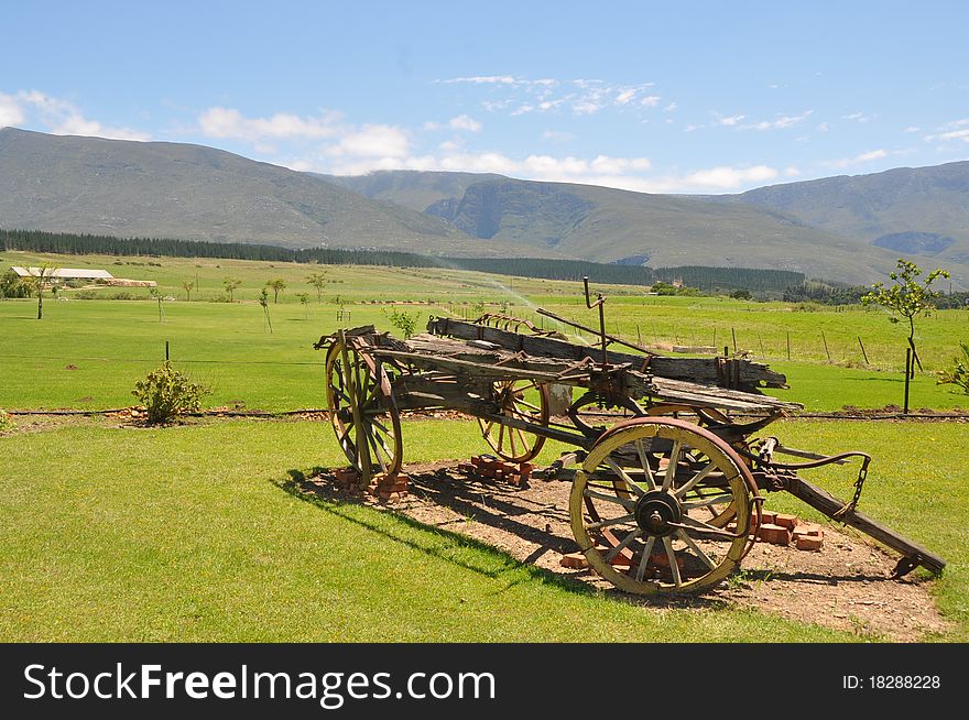 Old wagon in South Africa