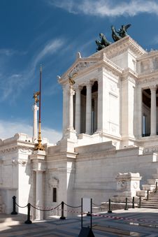 Monument Of The Vittorio Emanuele II Stock Images Monument Of The Vittorio Emanuele II Stock Images