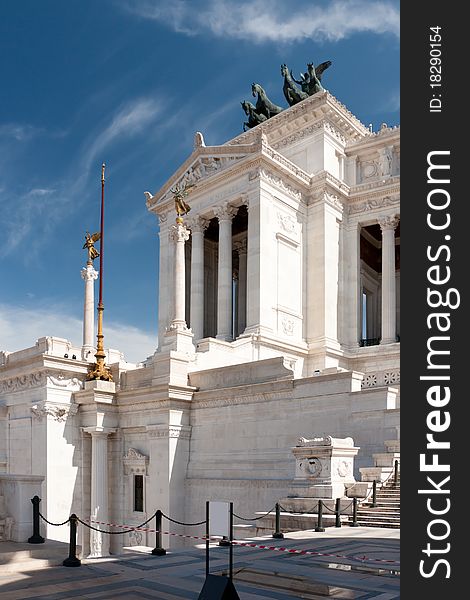 Monument of the Vittorio Emanuele II in Rome