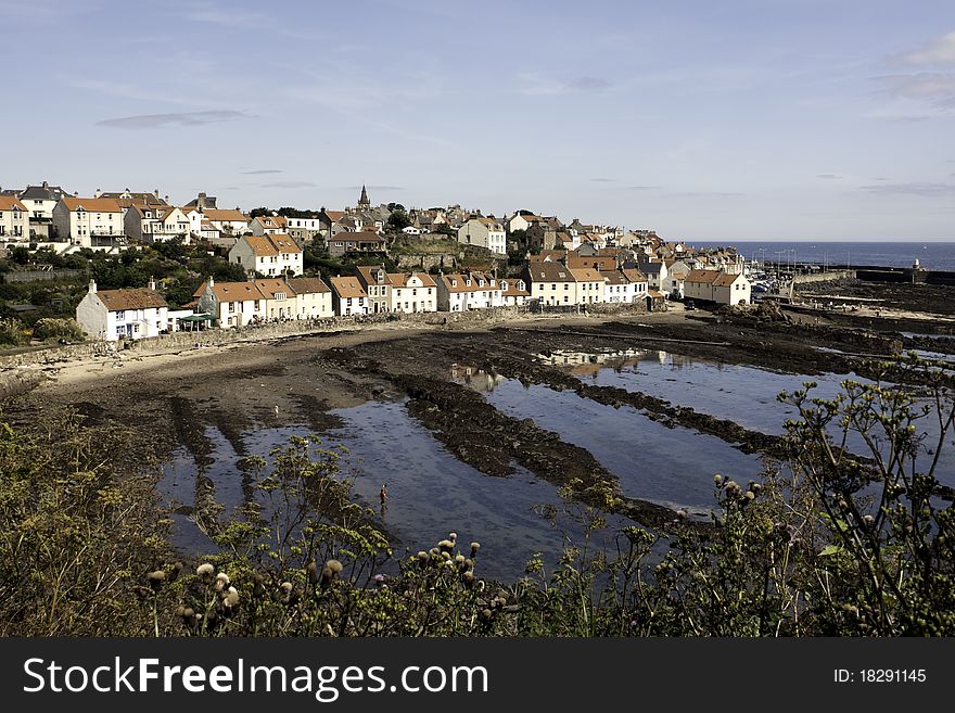 The picturesque east coast seaport of Pittenweem. The picturesque east coast seaport of Pittenweem