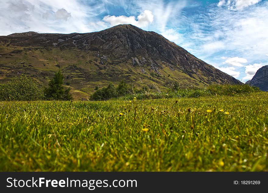 Glen coe, highlands, scotland uk