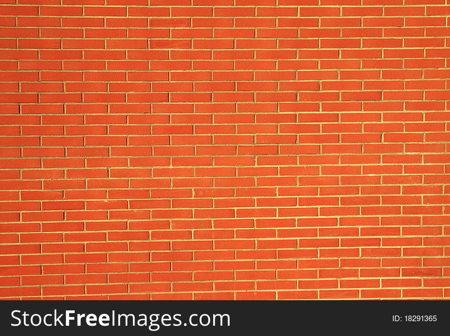 Bricks wall background and texture in landscape view. Bricks wall background and texture in landscape view
