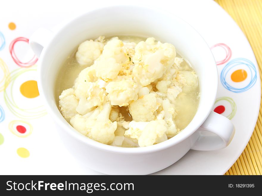 A fresh stew of cauliflower