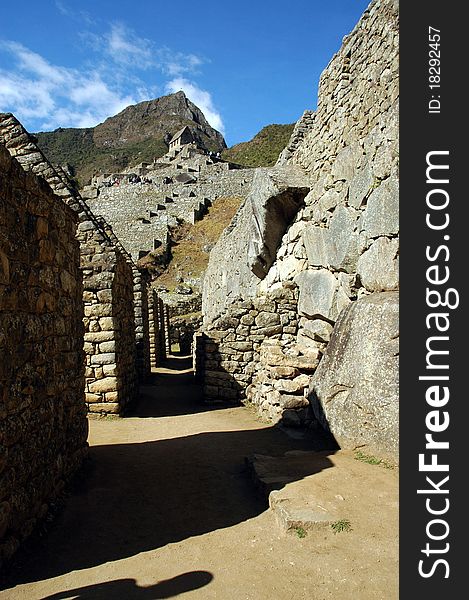 Passageways Within Machu Picchu