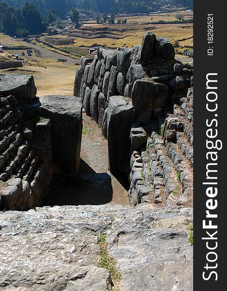 Doorway In Sacsayhuaman Ruins