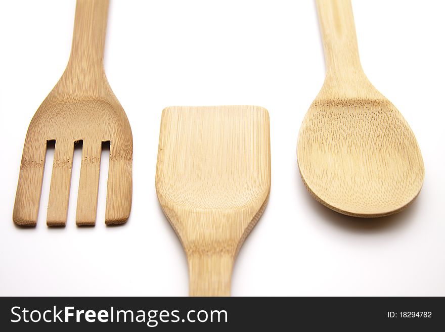 Cook spoon set of wood