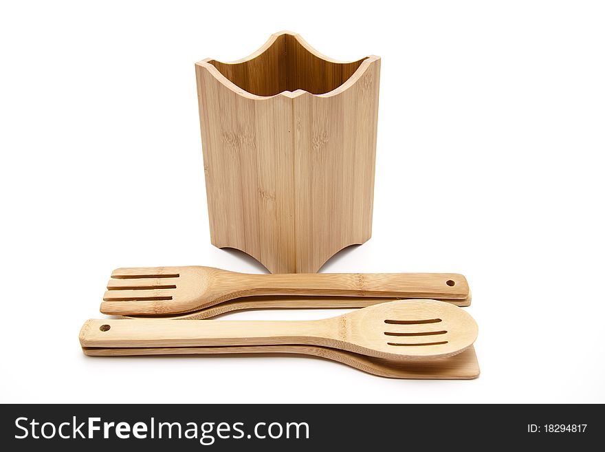 Cook spoon set of wood