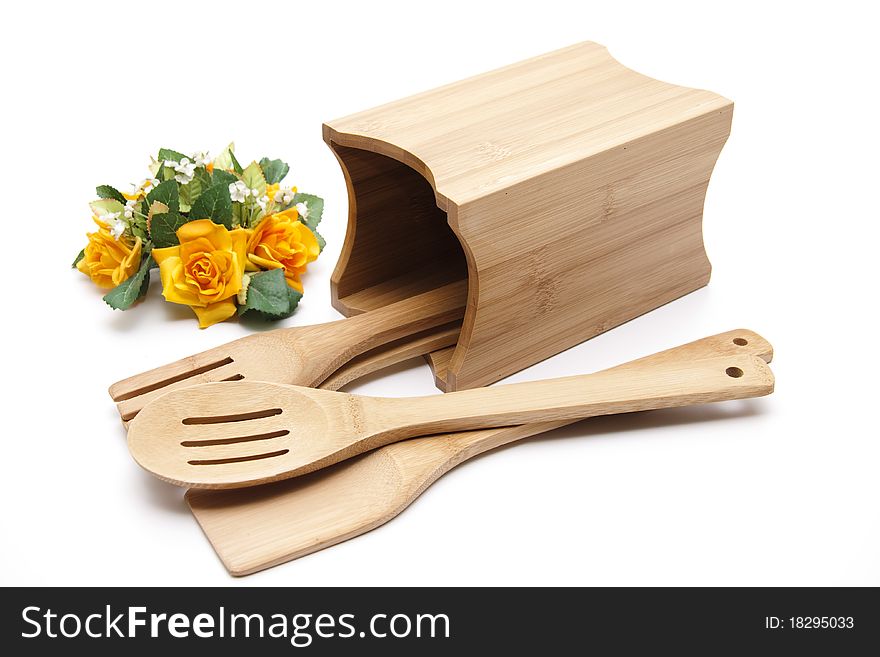 Cook Spoon With Flower