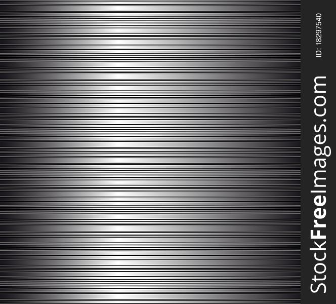 Illustration of a Brushed metal background