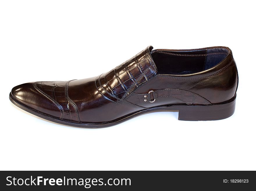 Elegant Model Of Man S Footwear