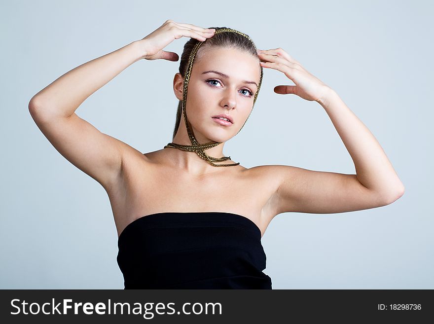 Beautiful Woman With Jewelry