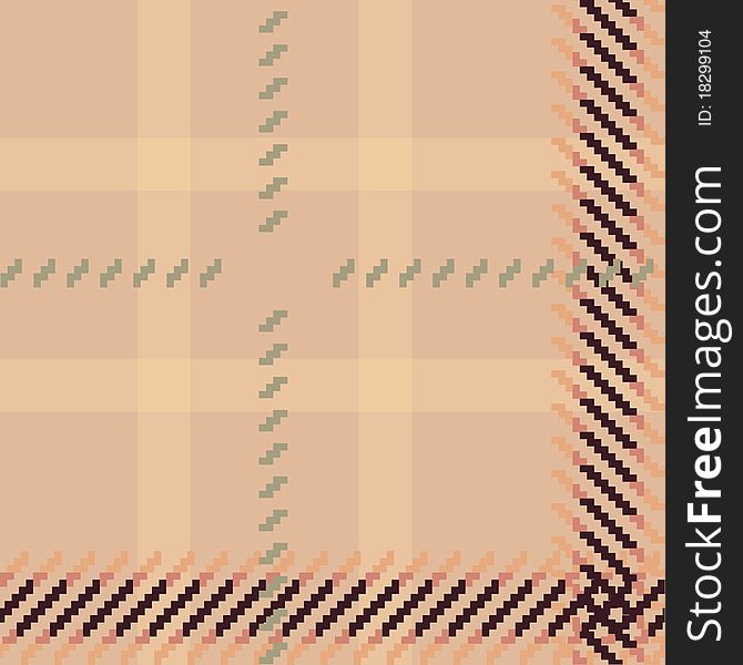 Seamless fabric repeat pattern, tartan background. Seamless fabric repeat pattern, tartan background