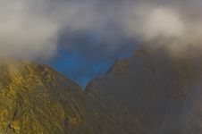 Clouds Over Grossglockner Mountains. Stock Photos Clouds Over Grossglockner Mountains. Stock Photos