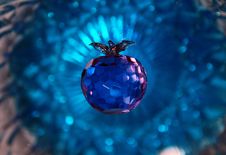 Crystal Apple Royalty Free Stock Photo Crystal Apple Royalty Free Stock Photo