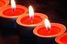 Red Light Candle Stock Images Red Light Candle Stock Images