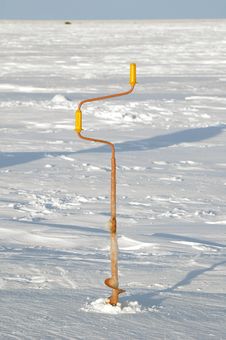 Instrument Of Boraxes For The Winter Fishing Stock Photos Instrument Of Boraxes For The Winter Fishing Stock Photos