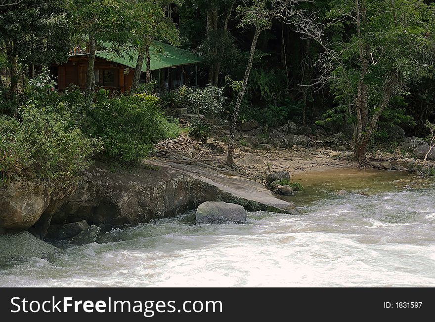 A little hidden chalet by the river