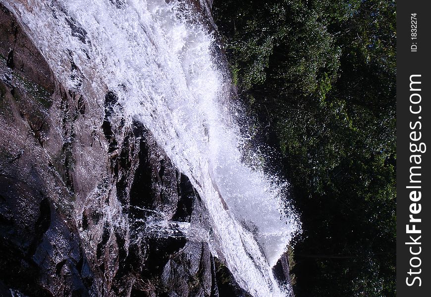 Waterfall in Ophir mount in Johor State