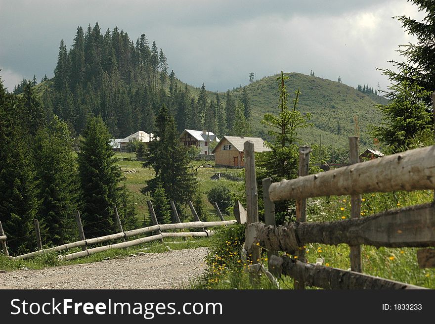 Beautiful lanscape from Transilvania, Romania and Dracula's Castel. Beautiful lanscape from Transilvania, Romania and Dracula's Castel