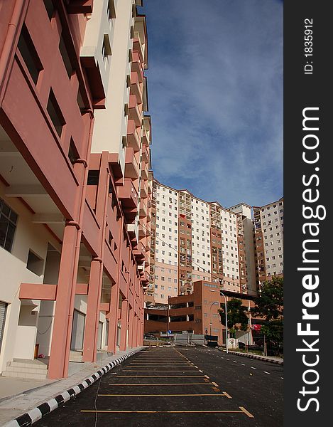 Apartment block in Kuala Lumpur. Apartment block in Kuala Lumpur
