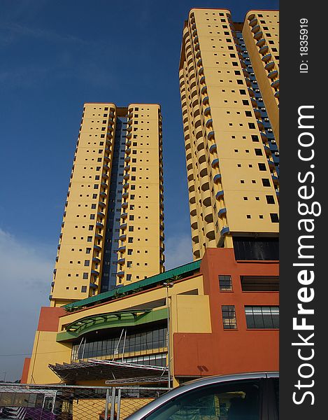 Apartment block in Kuala Lumpur. Apartment block in Kuala Lumpur