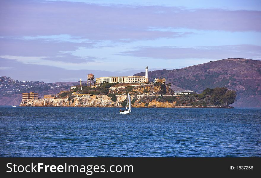Alcatraz - The Rock, San Francisco, USA. Alcatraz - The Rock, San Francisco, USA