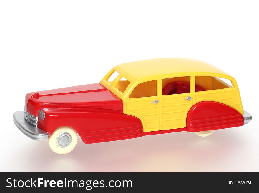 Plastic Toy Car In 40 S 50 S Style