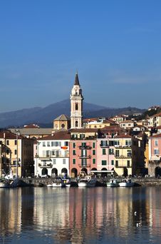The Port Of Imperia,Italy Stock Photography