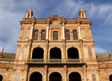 Famous Plaza De Espana Stock Image Famous Plaza De Espana Stock Image