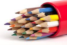 Color Pencils Royalty Free Stock Photo Color Pencils Royalty Free Stock Photo