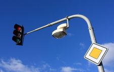 Traffic Lights Royalty Free Stock Photo