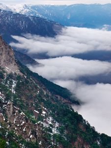 Mountain Valley Royalty Free Stock Images Mountain Valley Royalty Free Stock Images