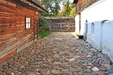 Old Courtyard Royalty Free Stock Image Old Courtyard Royalty Free Stock Image