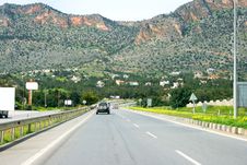 Road In Cyprus Stock Photos