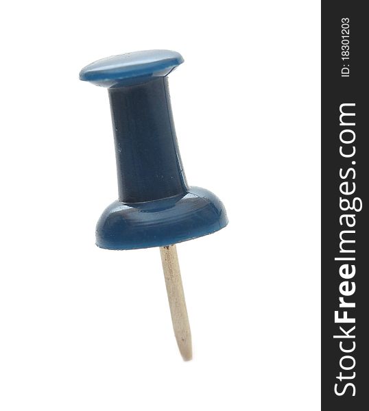 Blue Push Pin