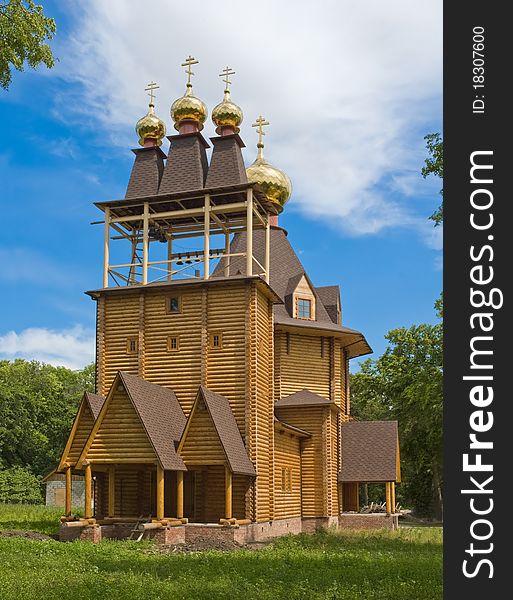 Image of russian country church