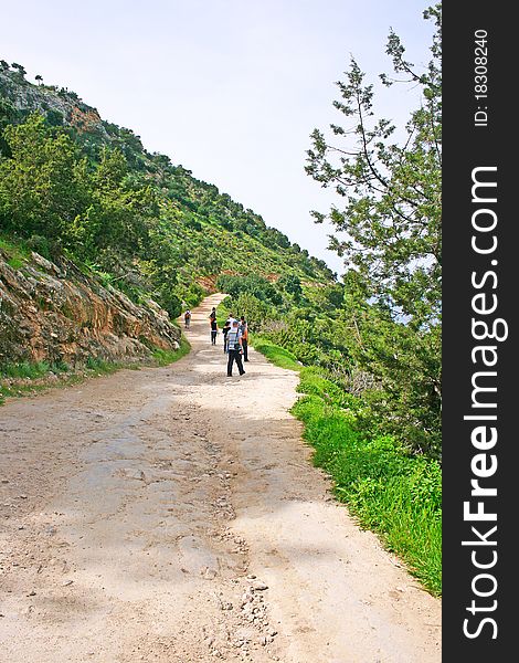 Akamas Peninsula in Cyprus, nature reserve.