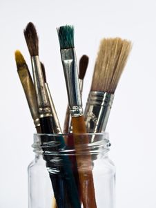 Paintbrushes Royalty Free Stock Image Paintbrushes Royalty Free Stock Image