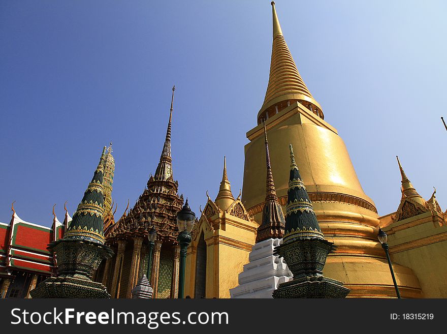 This plase is Wat Pra Keaw in Thailand.