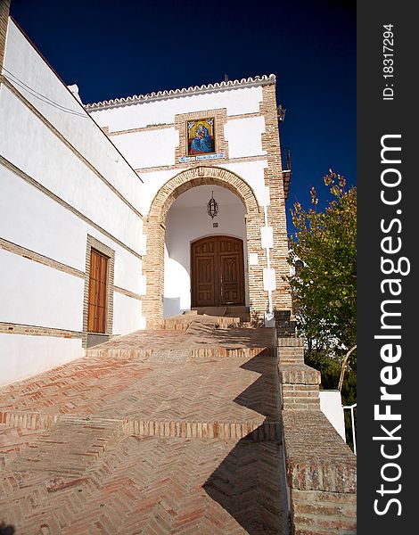 Sanctuary at Archidona in Andalucia Spain. Sanctuary at Archidona in Andalucia Spain