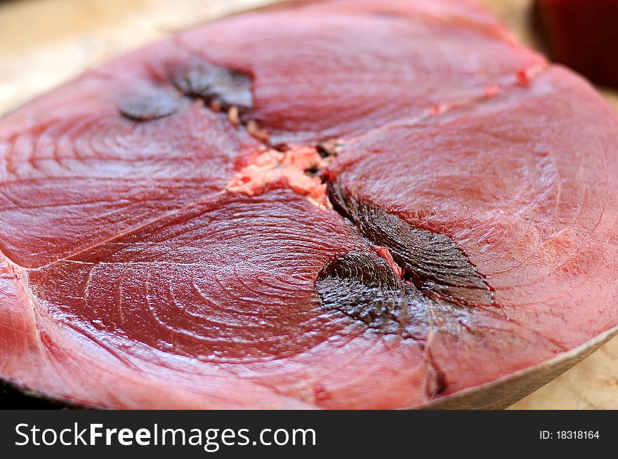 Tuna Fish Close Up