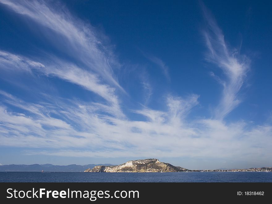 Vacation in Sardinia, Italy.