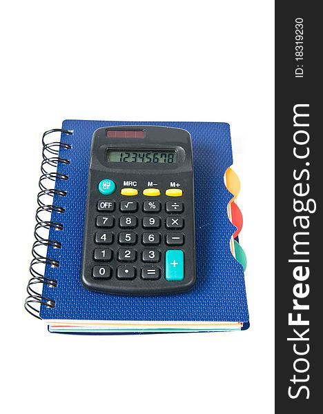 Notebook And Calculator
