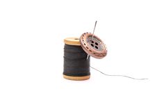 Needle And Thread Royalty Free Stock Photos Needle And Thread Royalty Free Stock Photos