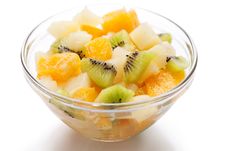 Fresh Fruits Salad Stock Images