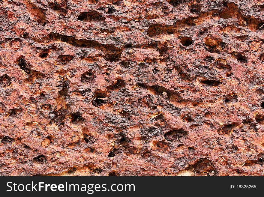 Closeup of stone wall use for construction business and designers