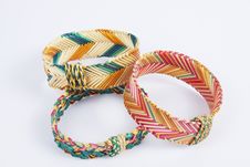 Weave Bracelets Royalty Free Stock Image Weave Bracelets Royalty Free Stock Image
